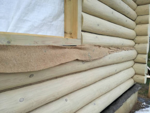 Конопатка дома и бани "Эконом"